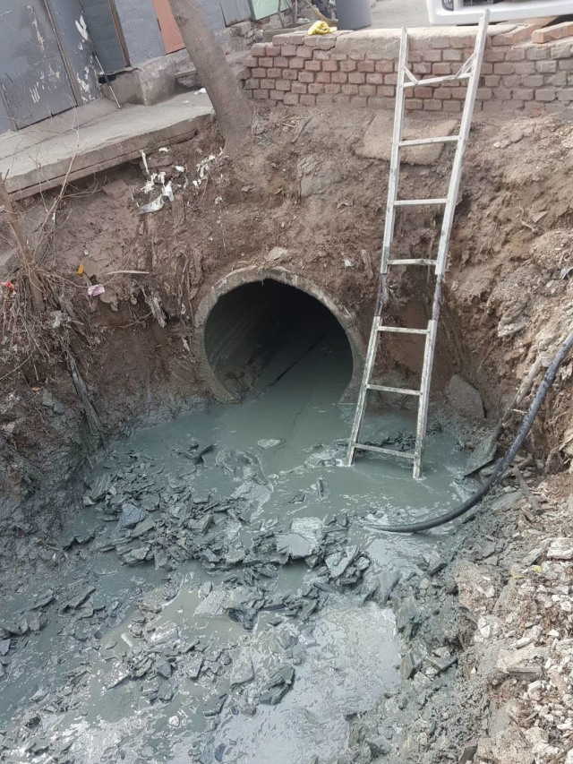 七里河管道清洗