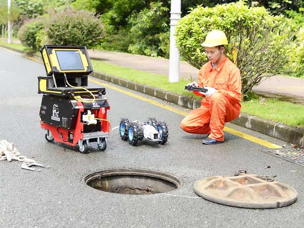 七里河管道机器人检测