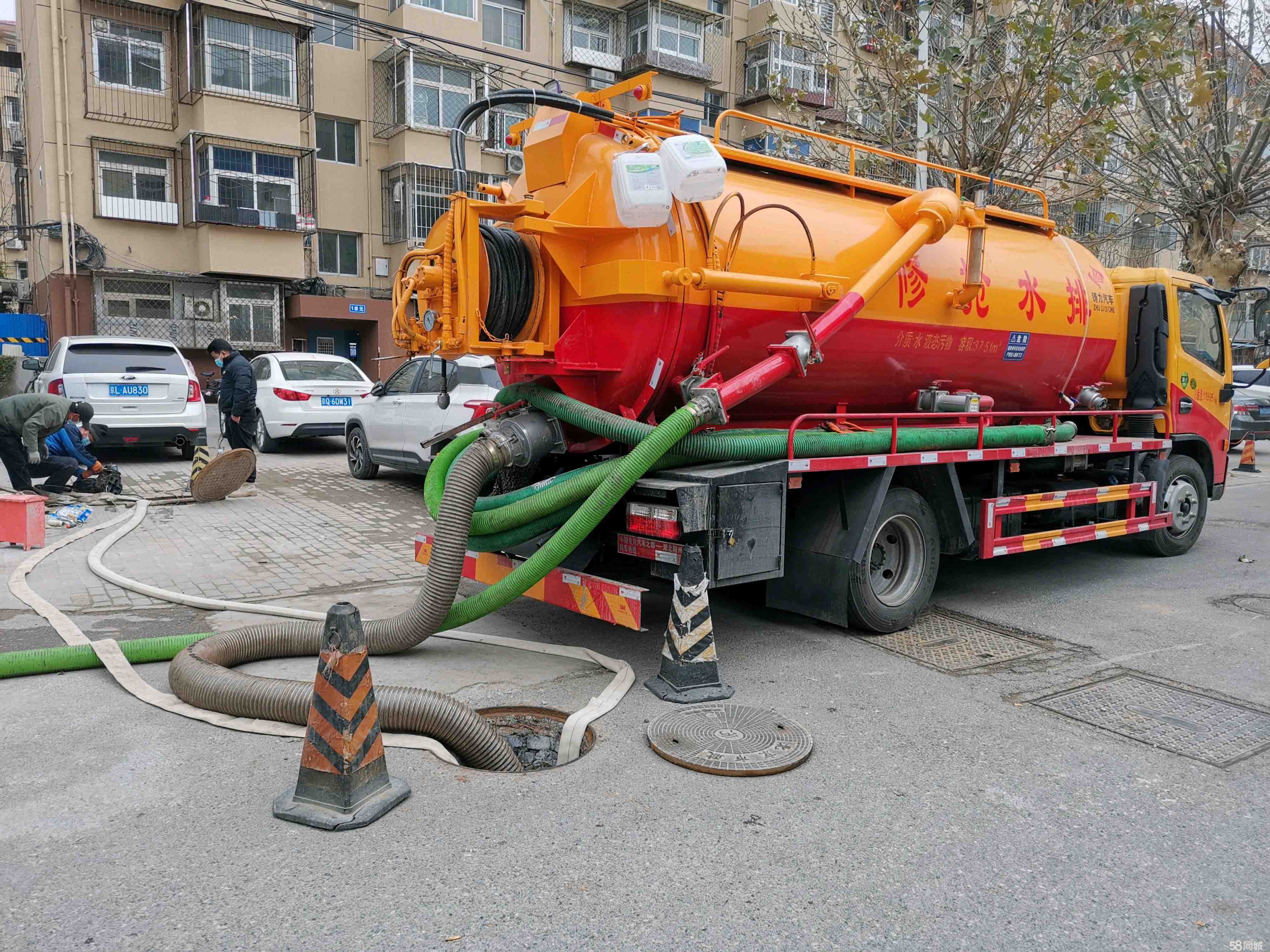七里河抽粪吸污