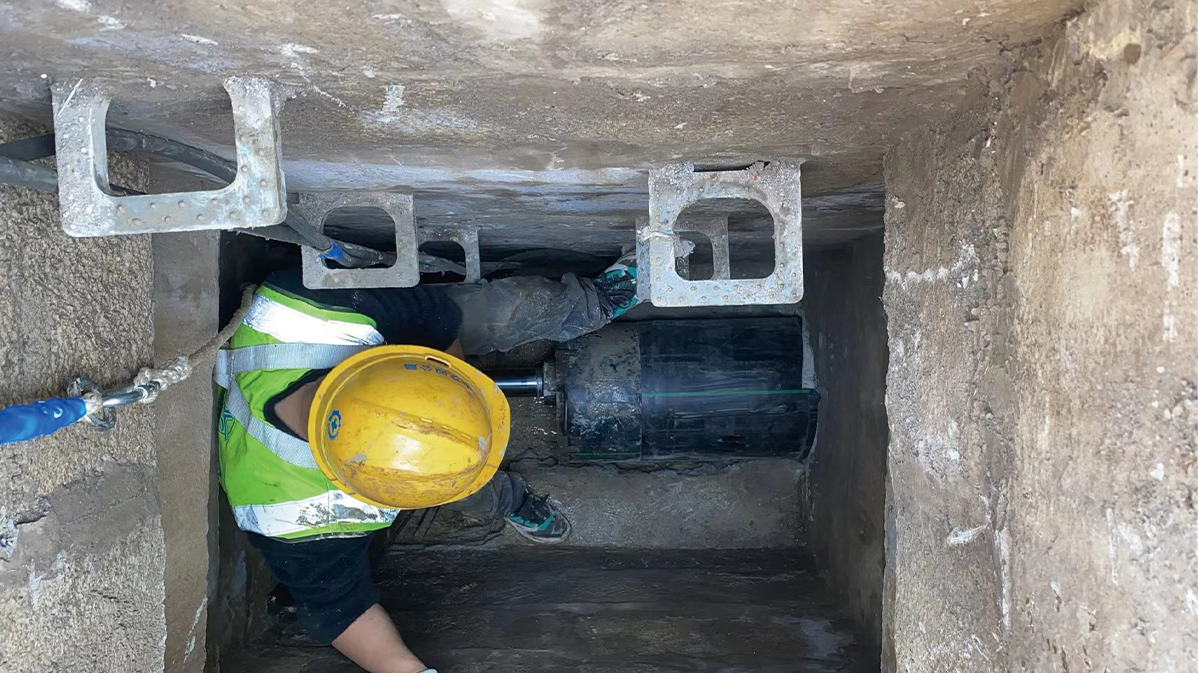 七里河HDPE短管内衬法